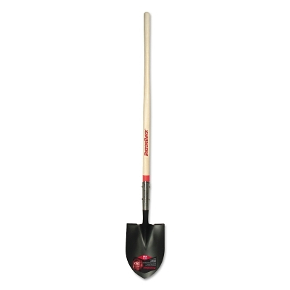The AMES Companies, Inc. TRUE TEMPER® Forged Round Point Shovel, 8.75 in W x 5.300 in L Blade, 45 in Hardwood Handle with Cushion End