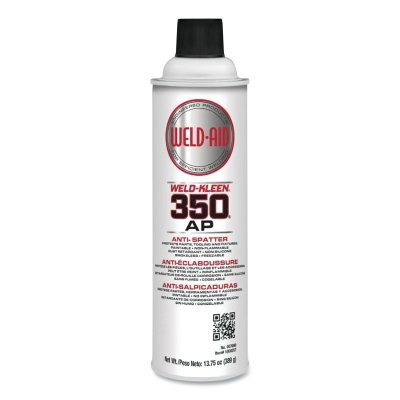 Weld-Aid Weld-Kleen 350® AP Anti-Spatter, 16 oz Aerosol Can, 13.75 wt oz, Red