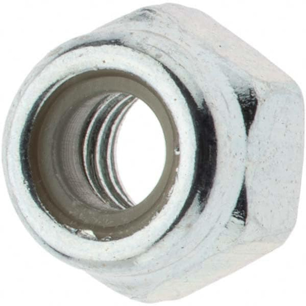 Value Collection 41750 Hex Lock Nut: Insert, Nylon Insert, Grade Class 8 Steel, Zinc-Plated