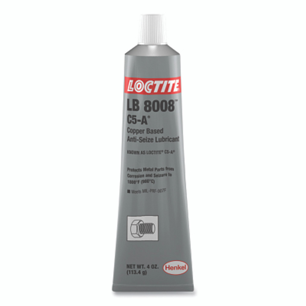 Henkel Corporation Loctite® 234194 LB 8008™ C5-A® Copper Based Anti-Seize Lubricant, 4 oz Tube