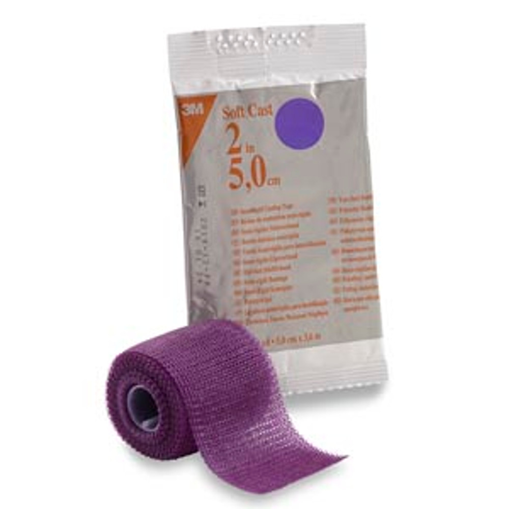 Solventum Corporation  82102U Soft Casting Tape, Purple, 2" x 4 yds, 10/cs (Continental US+HI Only)