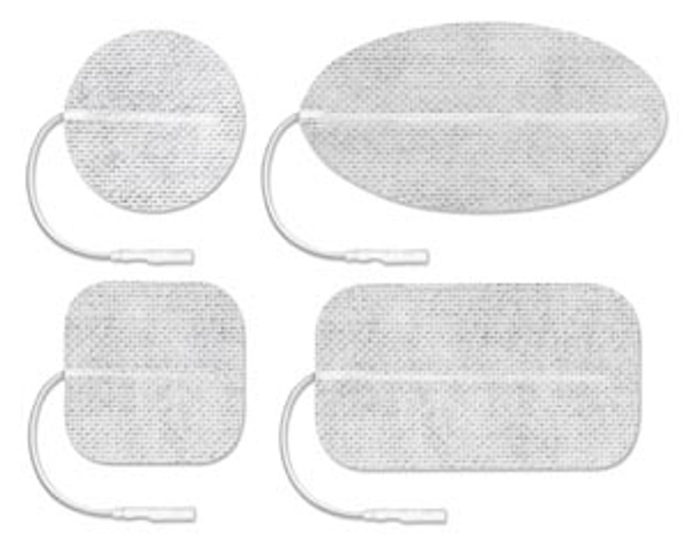 Axelgaard  CF3200 ValuTrode Cloth Electrode, White Fabric Top, 1¼" Round, 4/pk, 10 pk/bg, 1 bg/cs (090153)