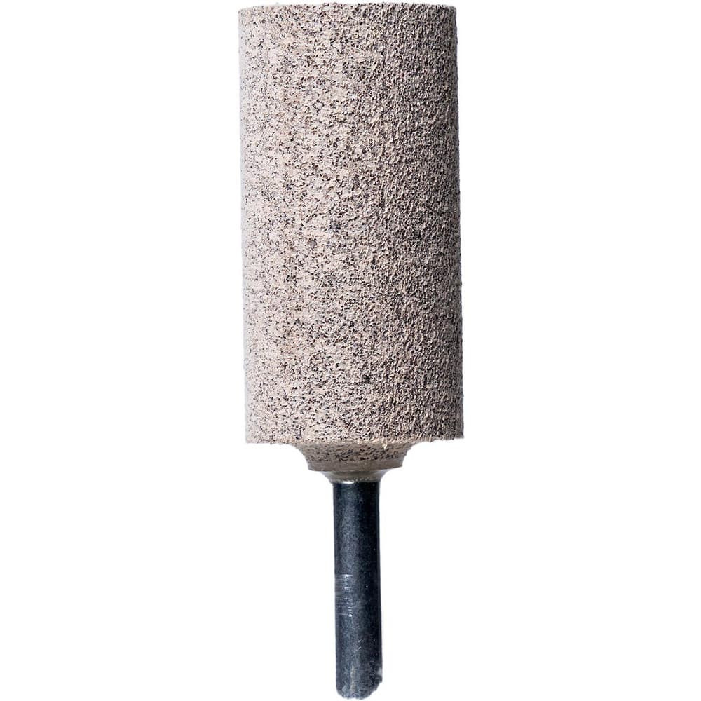 Rex Cut Abrasives 334603 Mounted Points; Point Shape: Cylinder ; Point Shape Code: W178 ; Abrasive Material: Aluminum Oxide ; Tooth Style: Single Cut ; Grade: Medium ; Grit: 54