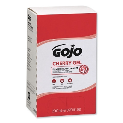 Gojo® Cherry Gel Pumice Hand Cleaner, 2000 mL, Film Bag, Refill for PRO™ TDX™ Dispenser