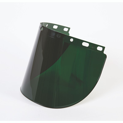 PIP Global Safety Fibre-Metal® by PIP High Performance® Faceshield Windows, Shade 3, Wide View, 16-1/2 in L  x 8 in H