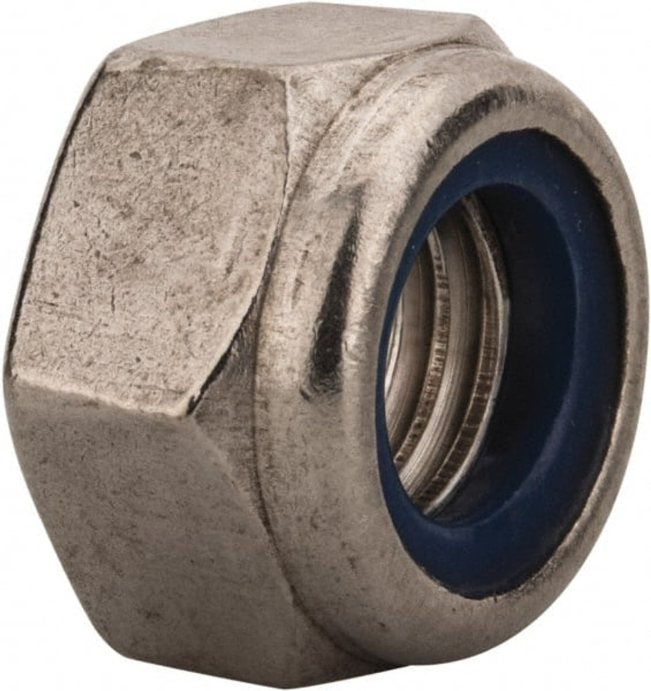 Value Collection NL5XX01200-050B Hex Lock Nut: Insert, Nylon Insert, Grade 316 & A4 Stainless Steel, Uncoated