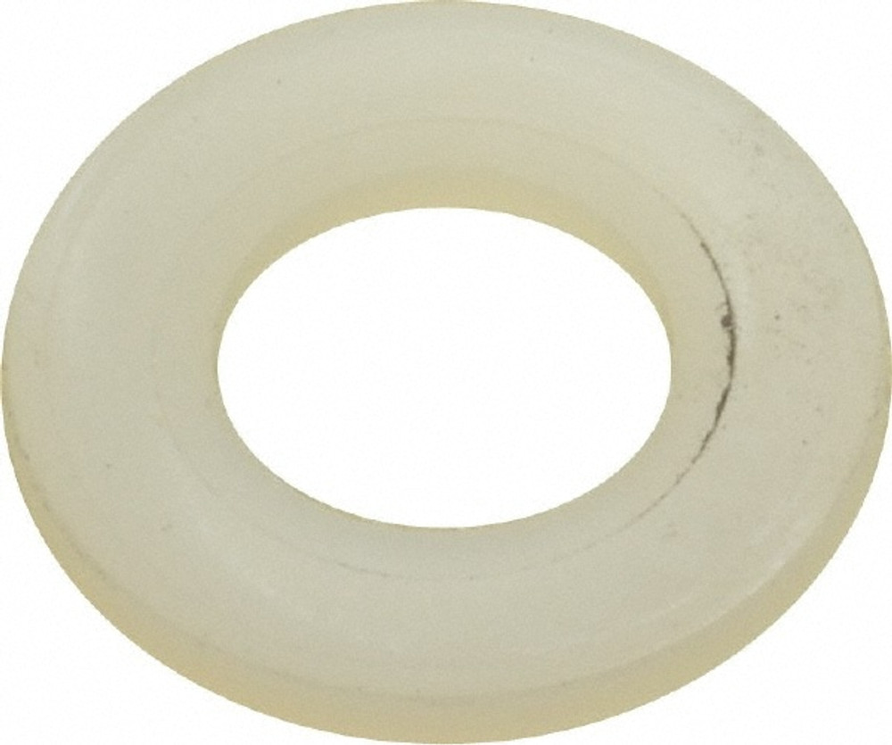 Made in USA WF3399N-B 10" Screw Standard Flat Washer: Nylon, Plain Finish