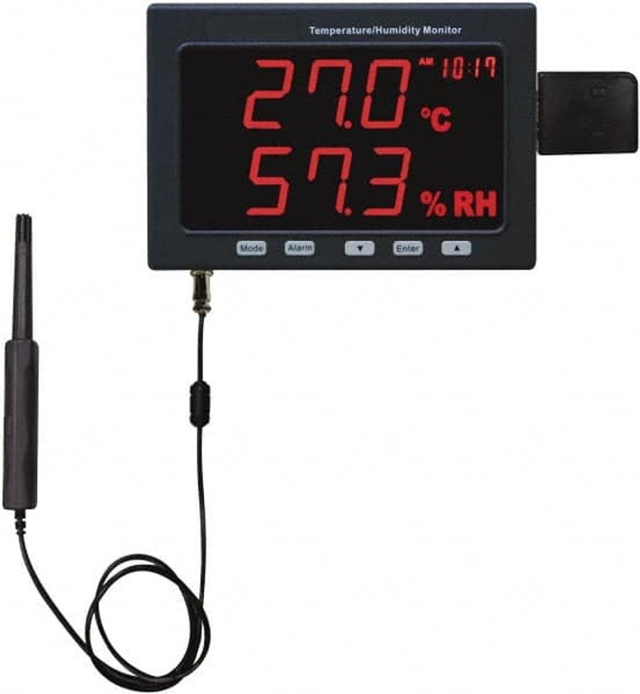 General LRTH185DL1 -4 to 140°F, 5 to 95% Humidity Range, Temp Recorder