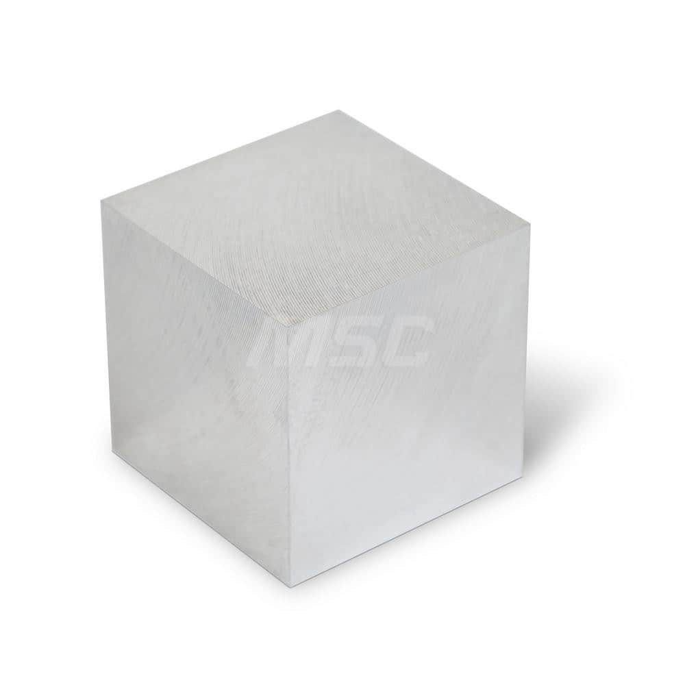 TCI Precision Metals SB606120000202 Aluminum Precision Sized Plate: Precision Ground & Milled, 2" Long, 2" Wide, 2" Thick, Alloy 6061