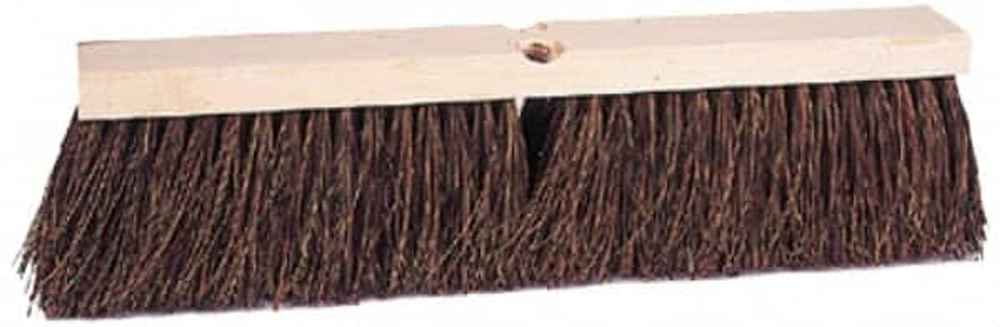 Weiler 25242 Push Broom: 24" Wide, Palmyra Bristle