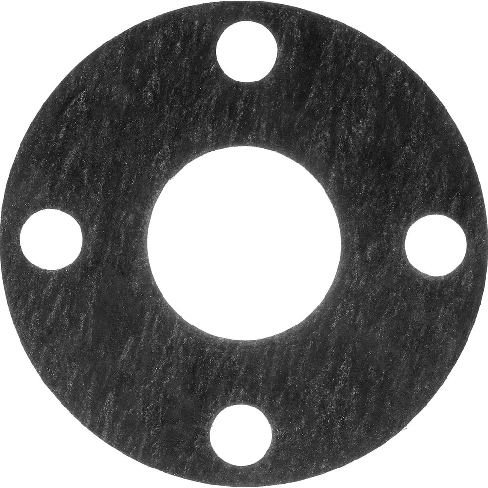 USA Industrials BULK-FG-5130 Flange Gasket: For 1-1/4" Pipe, 1.667" ID, 5-1/4" OD, 1/16" Thick, Aramid with Neoprene Binder