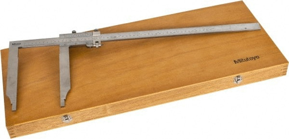 Mitutoyo 534-106 Vernier Caliper: 0 to 20", 0.001" Graduation, Stainless Steel