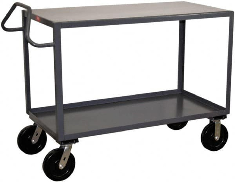 Jamco EN336P8 Heavy-Duty Service Utility Cart: Steel