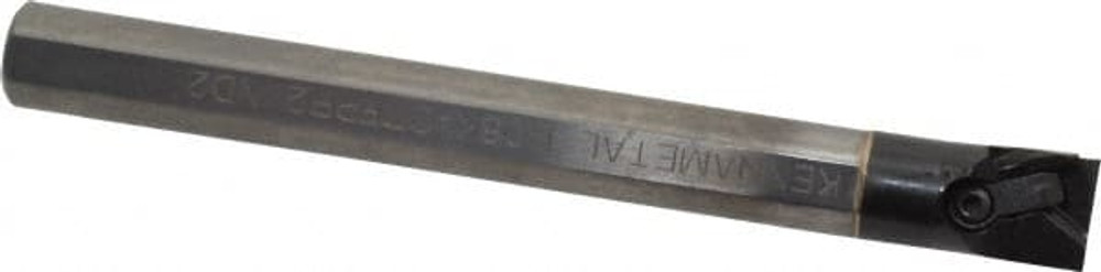 Kennametal 1152584 Indexable Boring Bar: E08KCTFPR2 KWH, 15.24 mm Min Bore Dia, Right Hand Cut, 1/2" Shank Dia, Solid Carbide