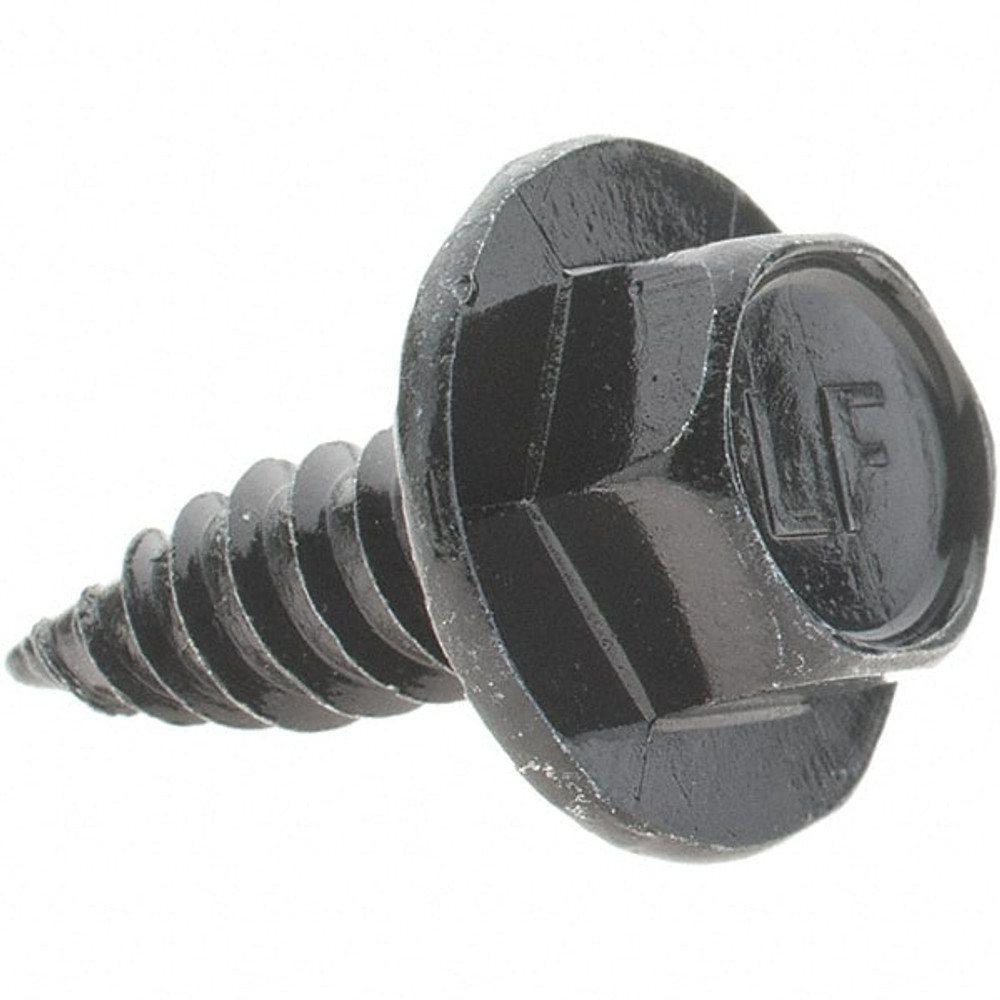 Au-Ve-Co Products 23850 Sheet Metal Screw: 1/4, Hex Washer Head, Hex
