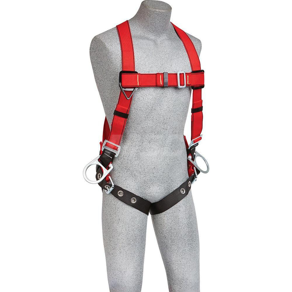 DBI-SALA 7100247388 Fall Protection Harnesses: 420 Lb, Vest Style, Size X-Large, For Positioning, Kevlar, Back & Side