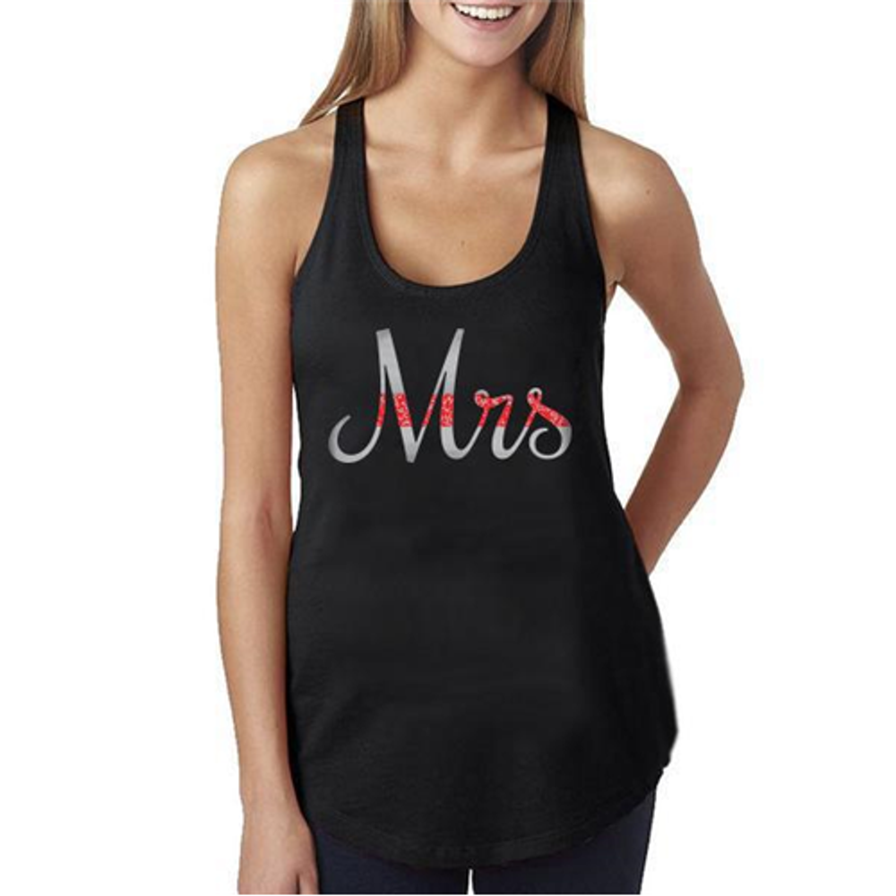 Thin Blue Line WOM-TANK-MRS-TRL-XL Women's Tank - MRS