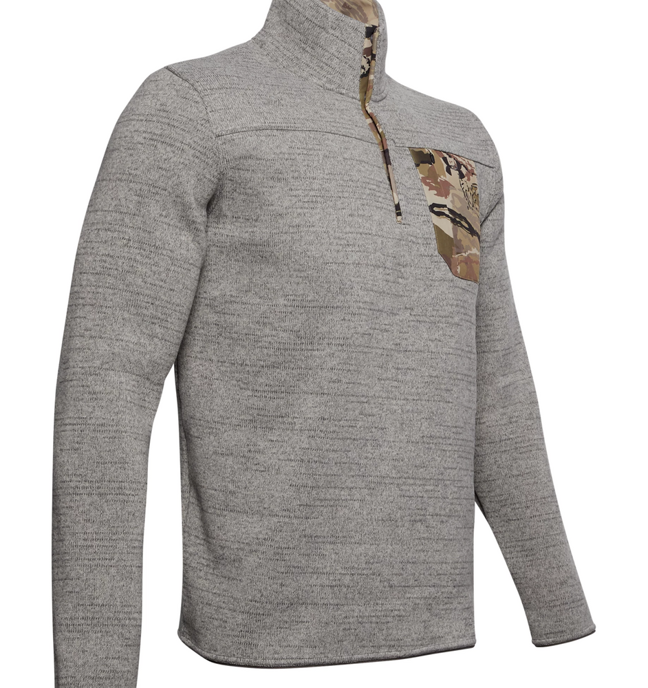 Under Armour 1316276-019-LG UA Specialist Henley 2.0 Long Sleeve