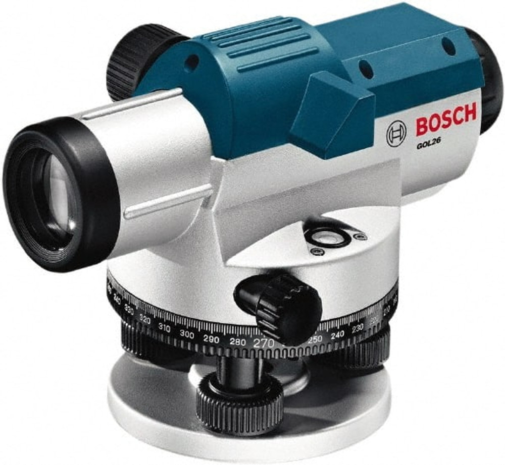 Bosch GOL26 Optical Levels; Magnification: 26x ; Magnetic or Nonmagnetic: Magnetic ; Tube Length (Decimal Inch): 8.5000