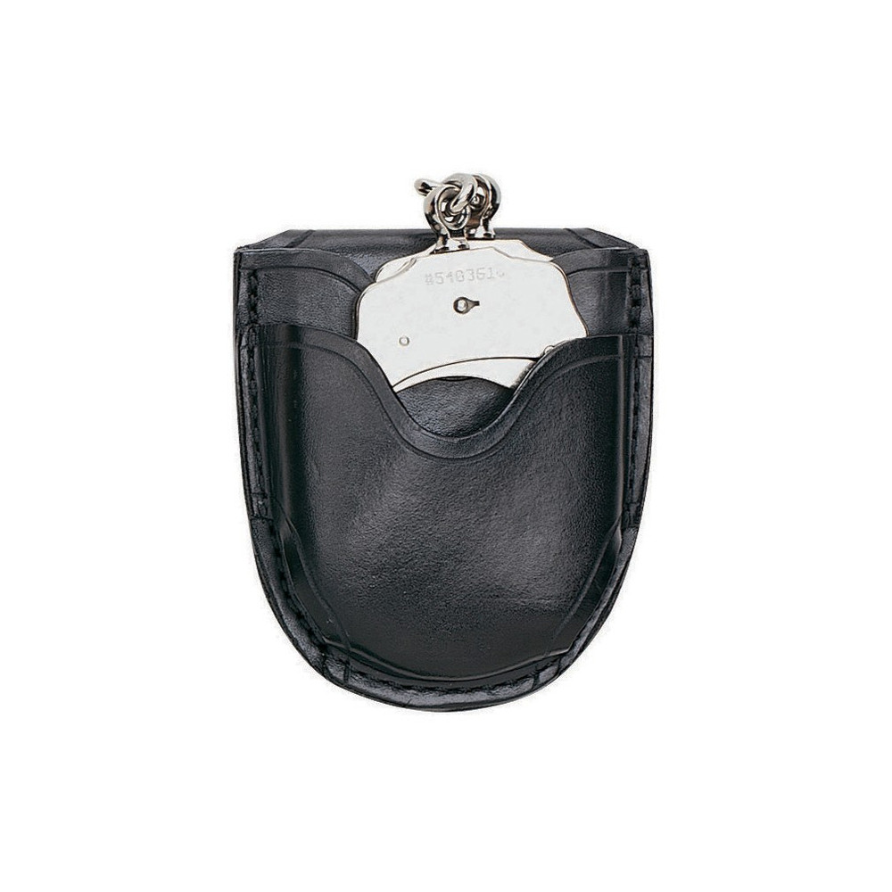 Aker Leather A502-BP Open Top Handcuff Case