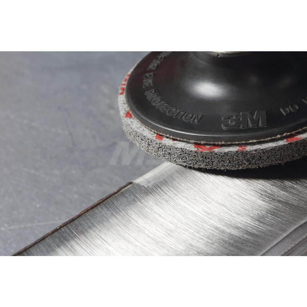 Standard Abrasives 7000121901 Deburring Wheel:  4" Dia,  1/4" Face Width,  1/4" Hole,  N/A Silicon Carbide