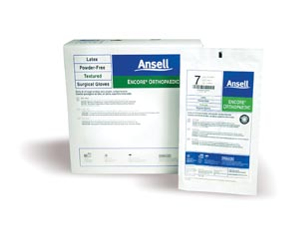 Ansell  5788005 Surgical Gloves, Size 8, 50 pr/bx, 4 bx/cs (US Only)