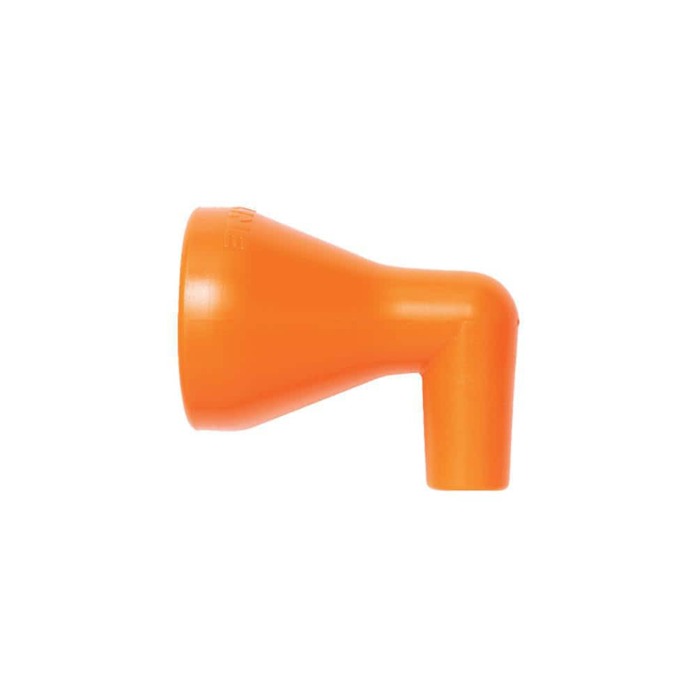 Loc-Line 59878 90 Spray Coolant Hose Nozzle: 1/4" Nozzle Dia, Acetal