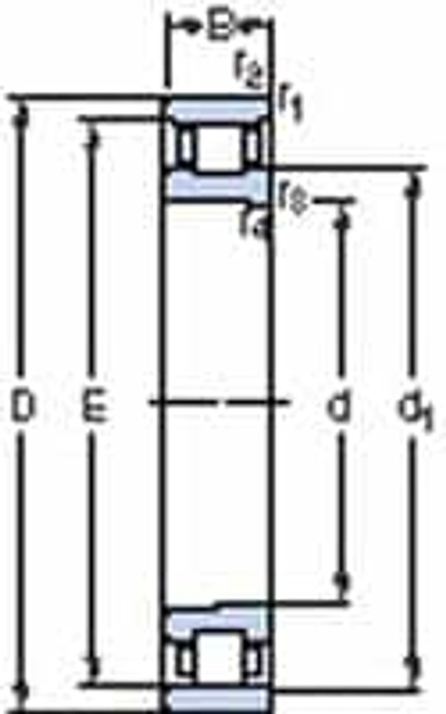 SKF R6ZZST Deep Groove Ball Bearing: 0.375" Bore Dia