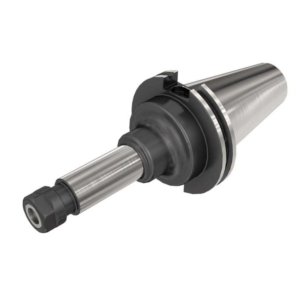 Tungaloy 4501500 Collet Chuck: 0.022 to 0.396" Capacity, Full Grip Collet, 1.9685" Shank Dia, Taper Shank