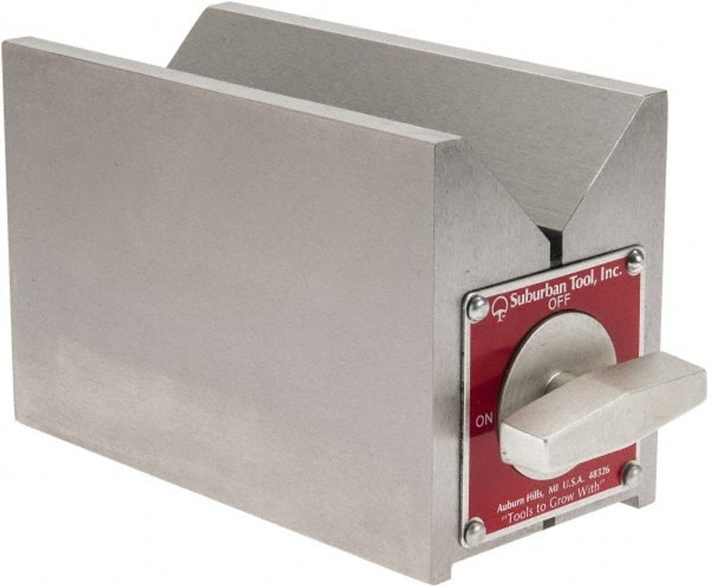 Suburban Tool MTCVB V-Block: 2-3/4" Max Capacity, 90° V Angle