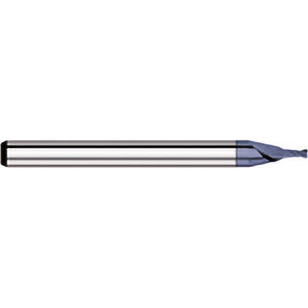 Titan USA TC52295 Square End Mill: 0.095'' Dia, 0.143'' LOC, 1/8'' Shank Dia, 1-1/2'' OAL, 2 Flutes, Solid Carbide