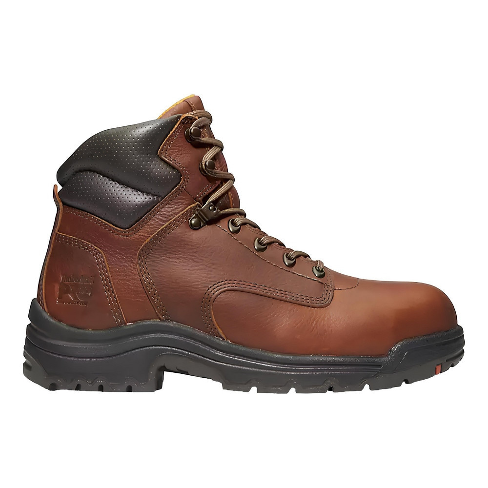 Timberland PRO TB0260632147W Work Boot: Size 7, 6" High, Leather, Steel Toe