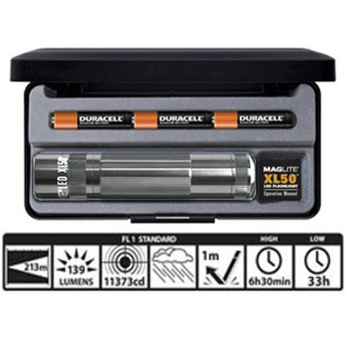 Maglite XL50-S3097 XL50 LED 3 AAA-Cell Flashlight