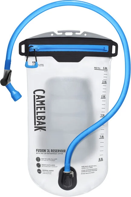 CamelBak 2576401003 Fusion 3L Reservoir w/ TRU Zip Waterproof Zipper - Clear