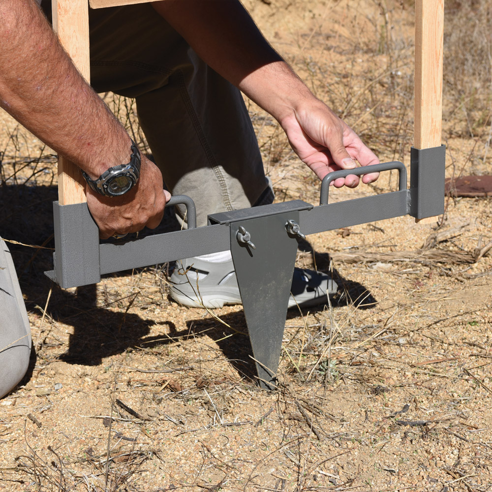 GPS GPS-2390MTS Metal Target Stand w/ Spike - 24''