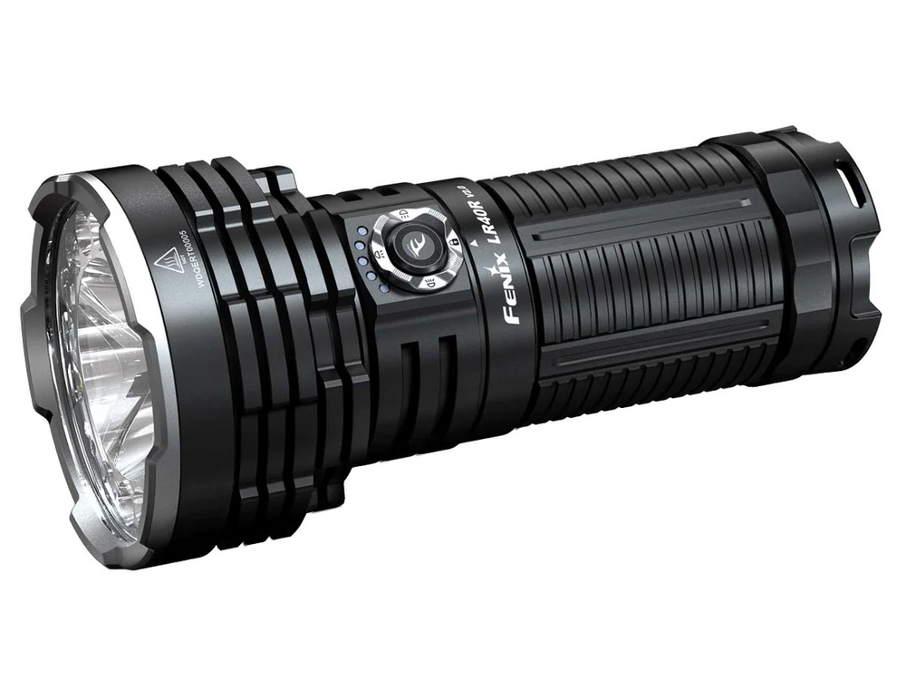 Fenix LR40R2BK LR40R V2.0 Rechargeable Search Flashlight