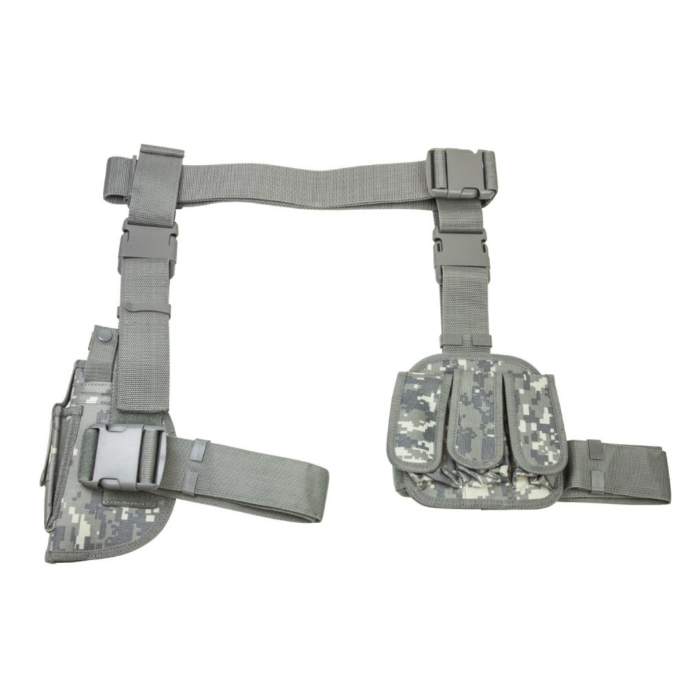 NcSTAR CV2908D Drop Leg Holster & Mag Pouch X4