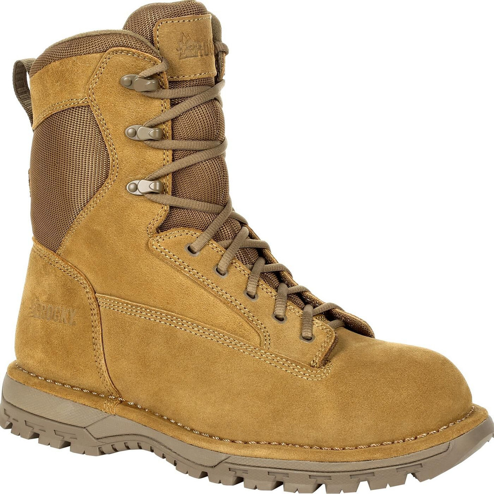 Rocky International RKD0070CB10W Portland 8'' Side Zip Composite Toe Public Service Boot