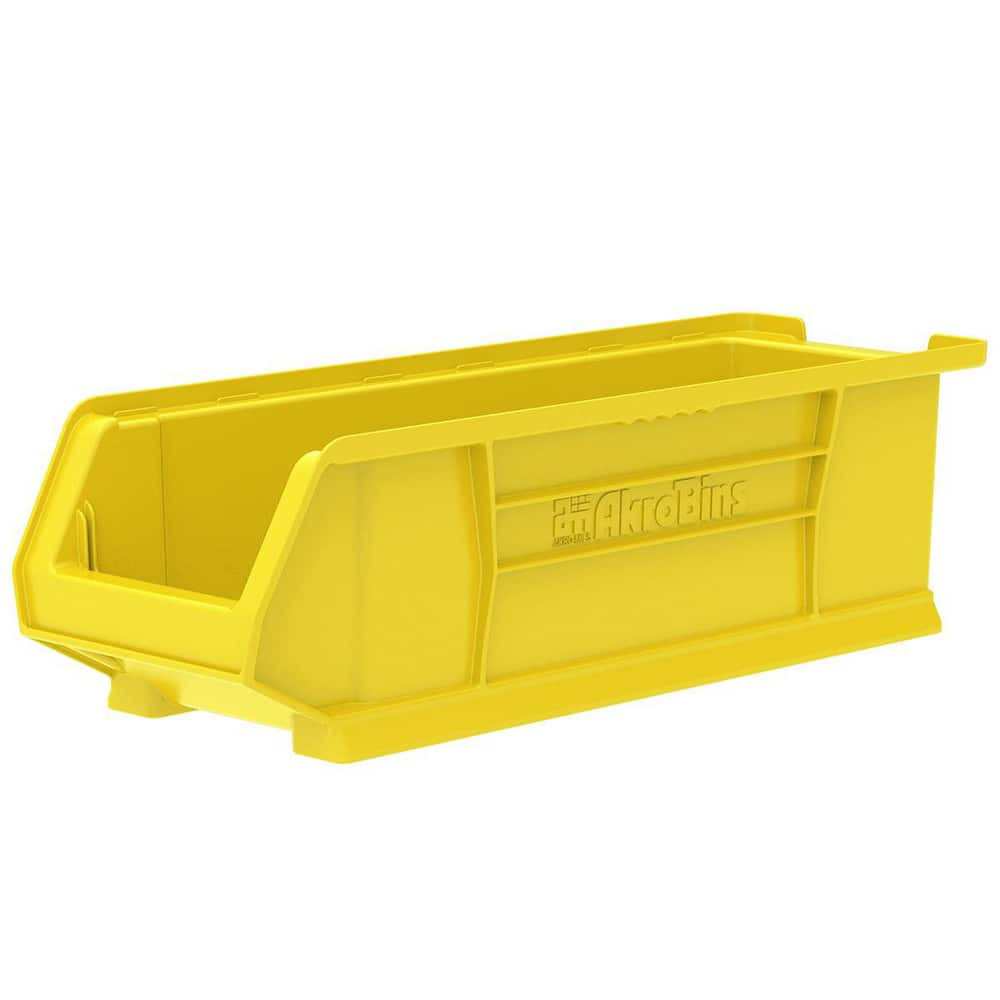 Akro-Mils 30284YELLO Plastic Hopper Stacking Bin: Yellow