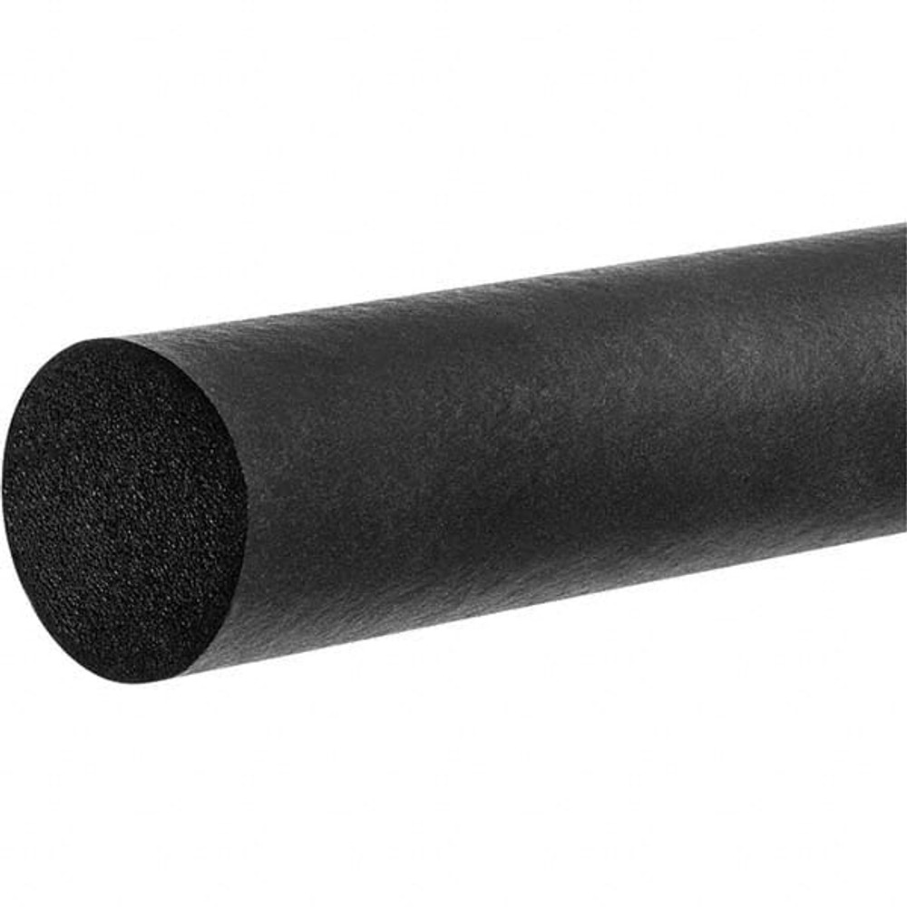USA Industrials ZUSA287500-300 Rubber & Foam Cord; Material: Neoprene Foam; Diameter (Inch): 1/2; Length (Feet): 300; 300.0 ft; System of Measurement: Inch; Shape: Round; Cell Type: Closed; Overall Length: 300.0 ft; Color: Black; Thickness (Decimal I