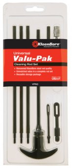 Kleenbore VP61 Valu-Pak Rifle Cleaning Rod Set - .22/.223 Cal./.225/5.56mm