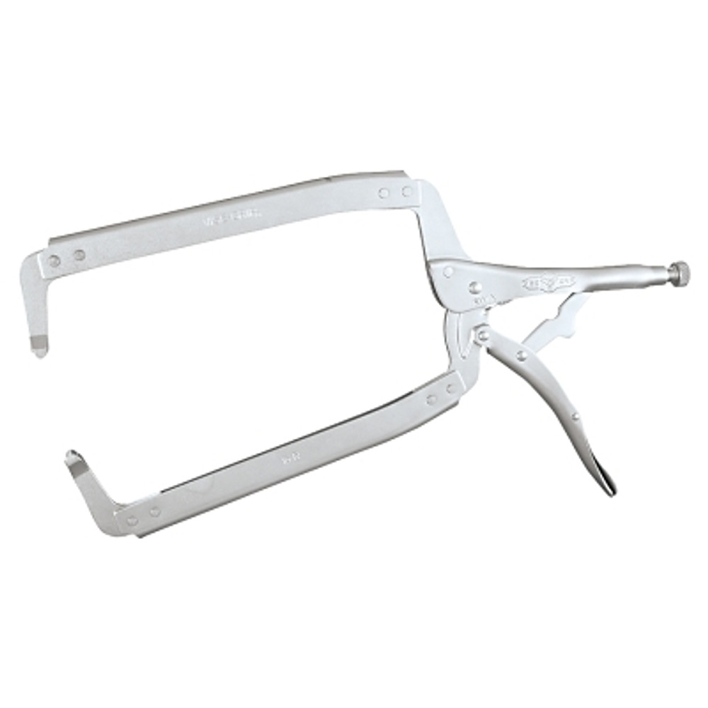 Stanley® Products Irwin® VISE-GRIP® The Original™ Locking C-Clamp with Regular Tip, 18 in L, 8 in Max, 9-1/2 in Throat D