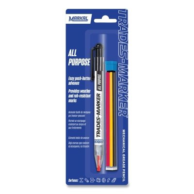 LA-CO Industries Inc Markal® Trades Marker® All Purpose Marker, Assorted Colors