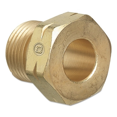 Western Enterprises Regulator Inlet Nut, Acetylene (POL), Brass, CGA-510