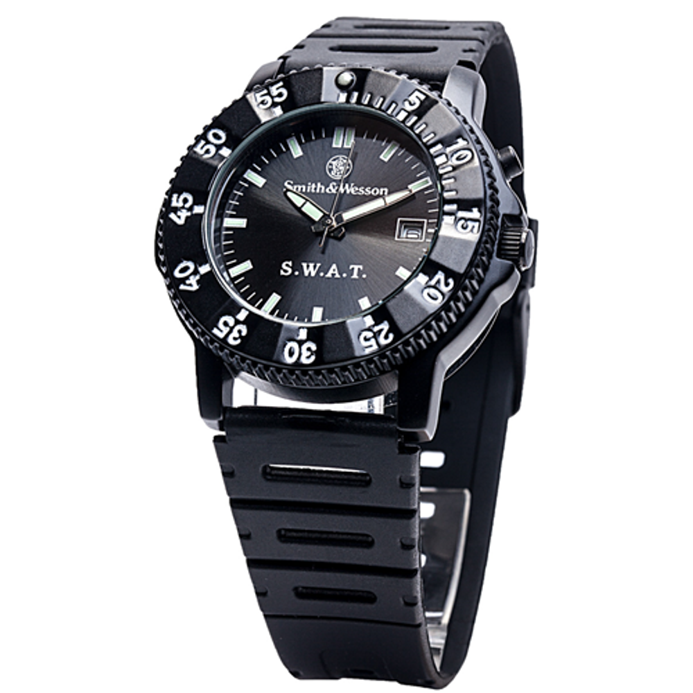 Smith & Wesson SWW-45 Smith & Wesson SWAT Watch w/ Rubber Wristband