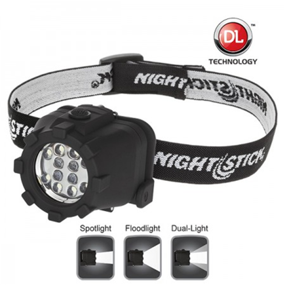 Nightstick NSP-4602B Dual-Light Headlamp
