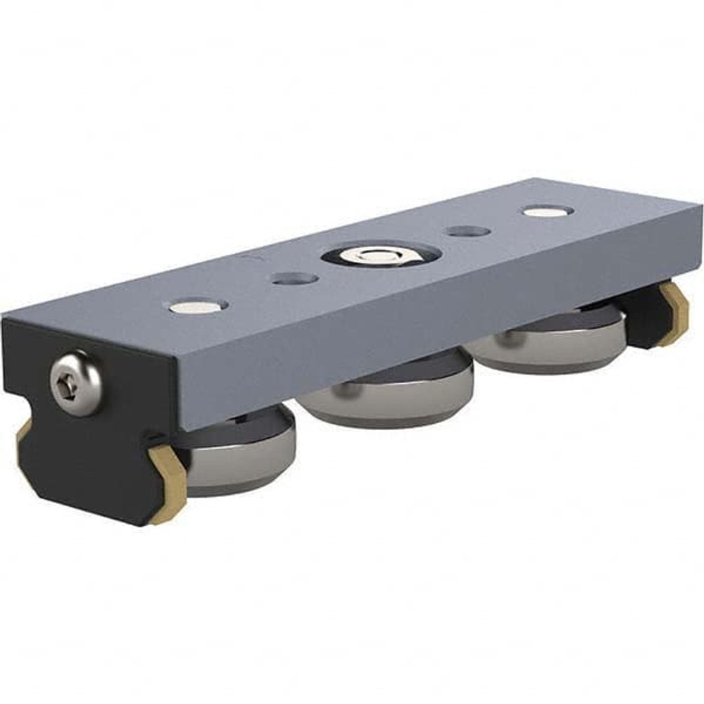 Bishop-Wisecarver UTVC1XWPA Roller Rail Systems; Roller Rail Type: Track Roller ; Hole Size: M6 x 1 ; Carriage Material: Steel