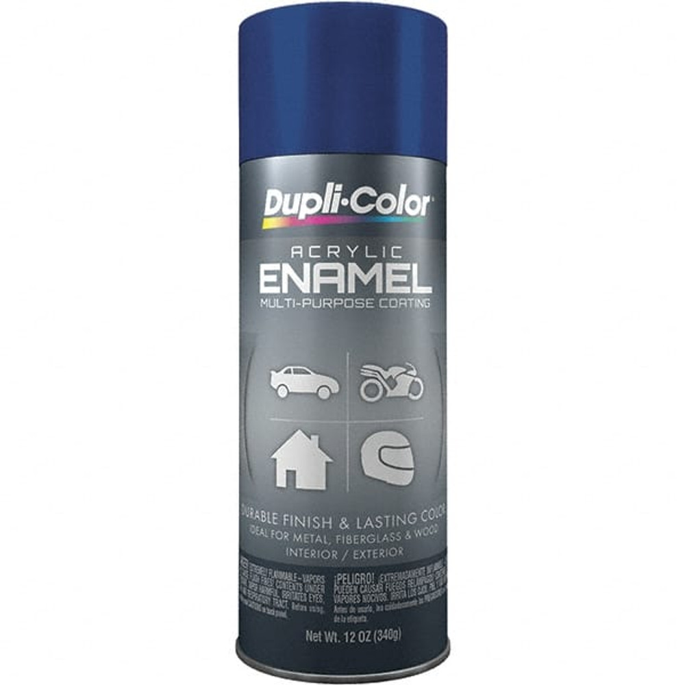 Dupli-Color EDA162007 Acrylic Enamel Spray Paint: Royal Blue, Gloss, 12 oz