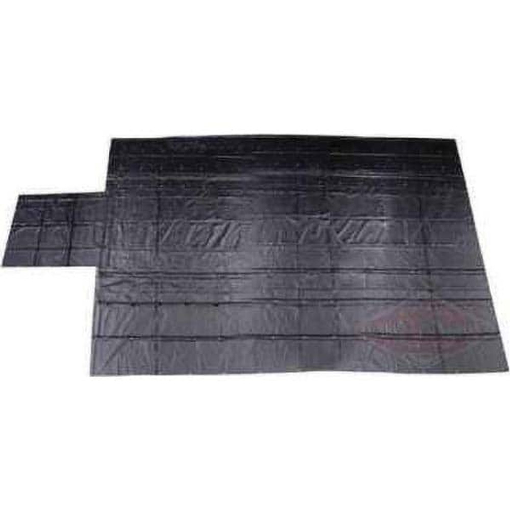 US Cargo Control HLT24288-BLK Tarp/Dust Cover: Black, Polyester, 24' Long x 28' Wide