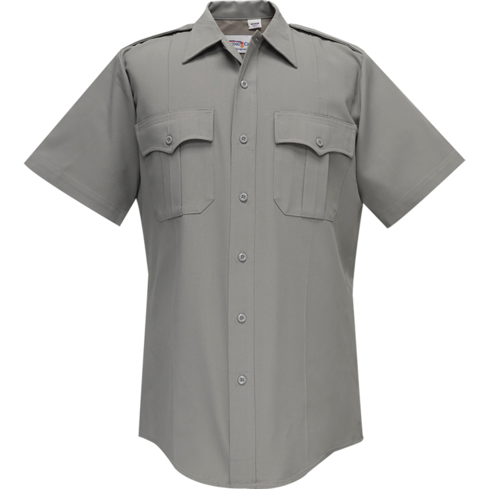 Flying Cross 85R78Z 01 21.0/21.5 N/A Command Short Sleeve Shirt w/ Zipper